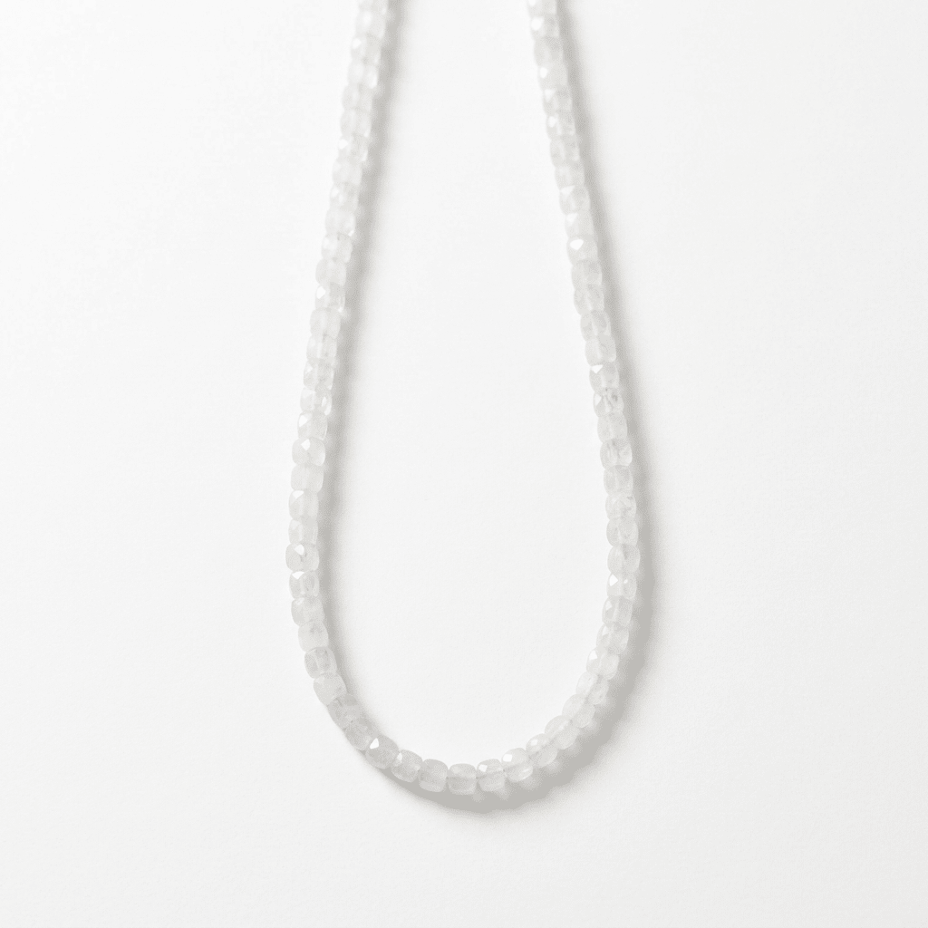 Faceted Natural Gemstone Layering Necklace | Choose Your Stone - Desert Gypsy