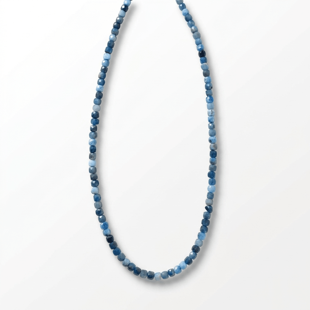 Faceted Natural Gemstone Layering Necklace | Choose Your Stone - Desert Gypsy