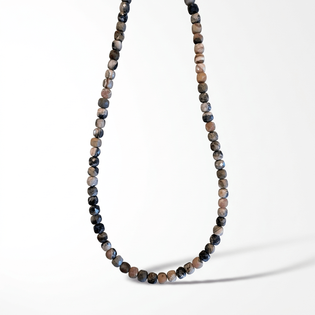 Faceted Natural Gemstone Layering Necklace | Choose Your Stone - Desert Gypsy