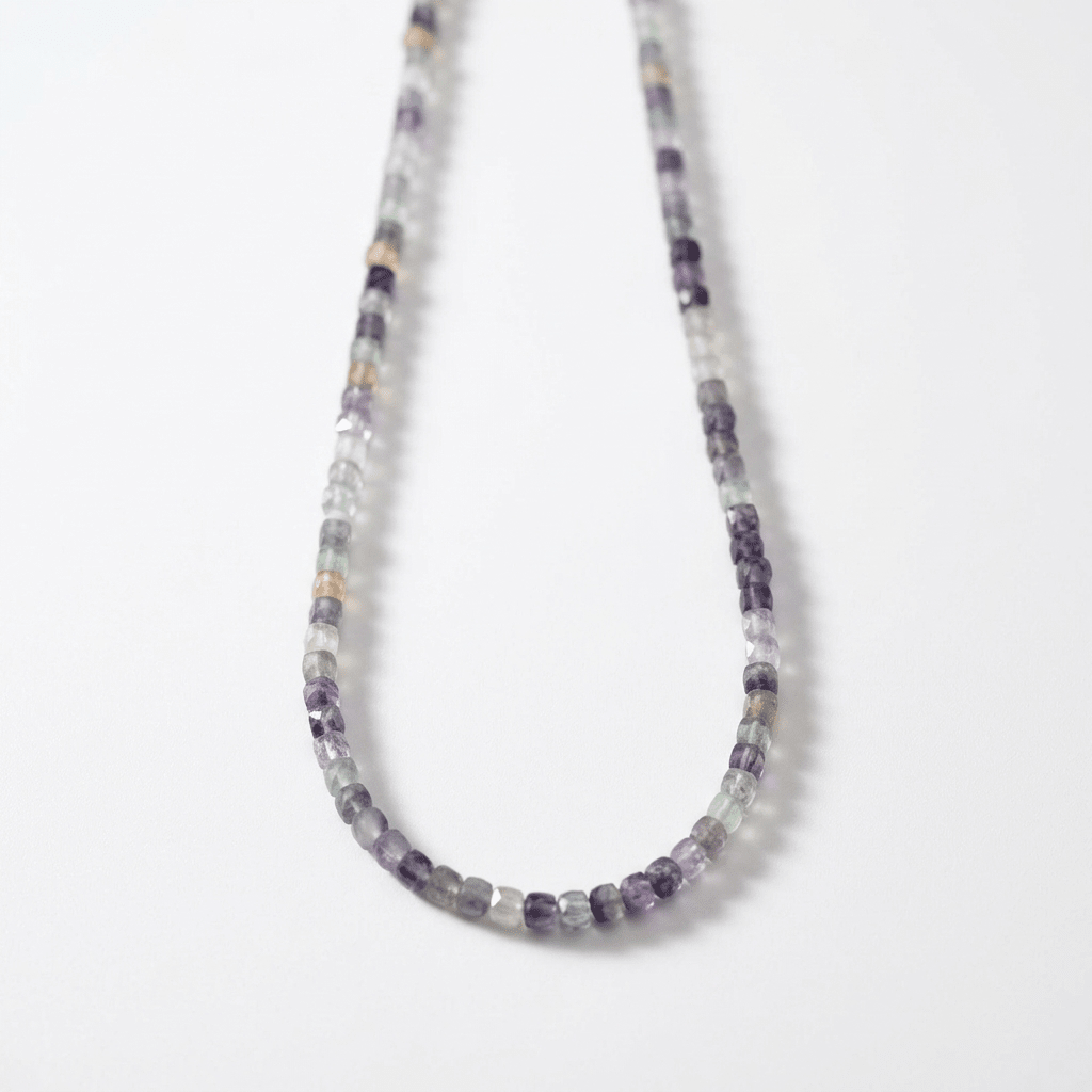 Faceted Natural Gemstone Layering Necklace | Choose Your Stone - Desert Gypsy