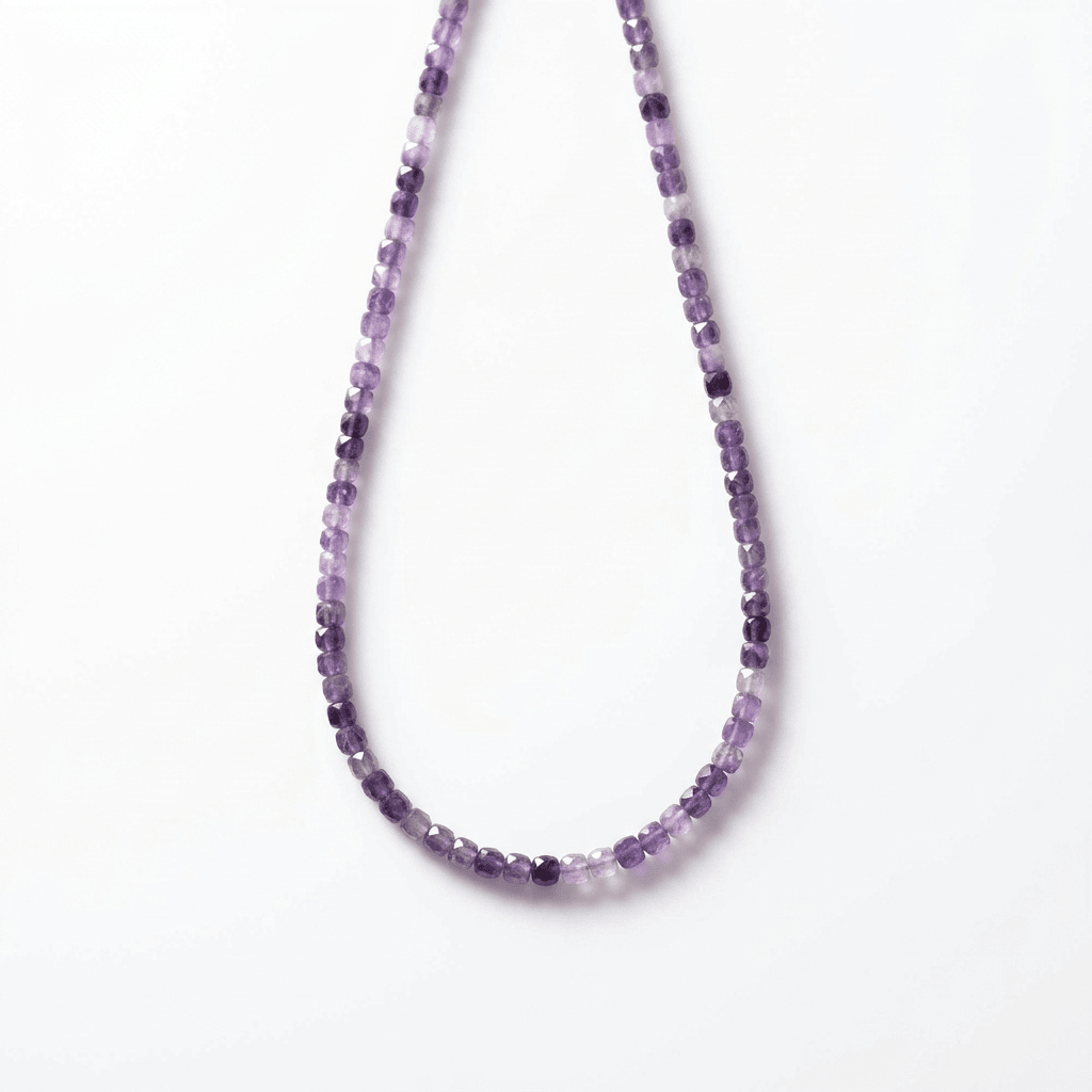 Faceted Natural Gemstone Layering Necklace | Choose Your Stone - Desert Gypsy