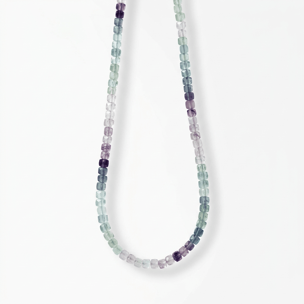 Faceted Natural Gemstone Layering Necklace | Choose Your Stone - Desert Gypsy