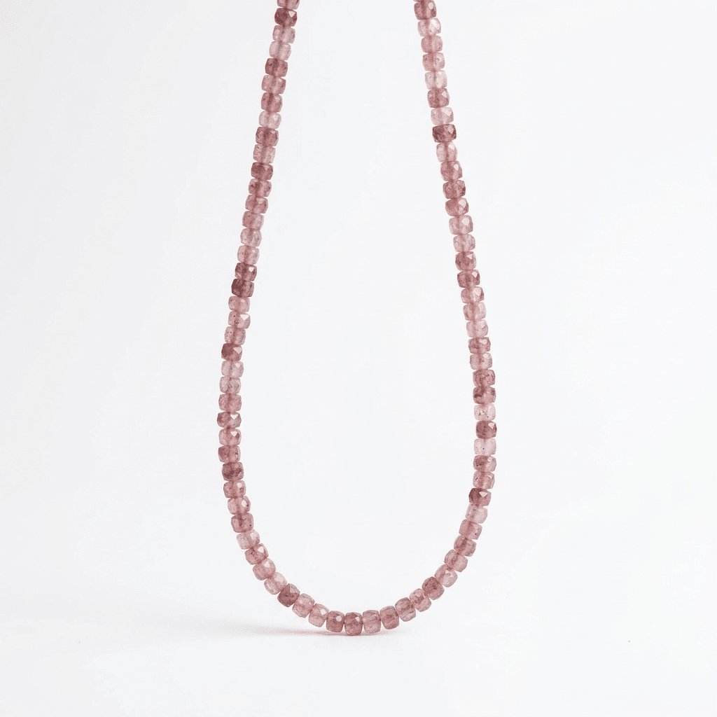 Faceted Natural Gemstone Layering Necklace | Choose Your Stone - Desert Gypsy