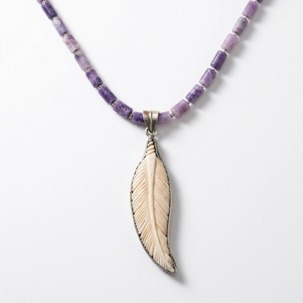 Feather Necklace - Desert Gypsy