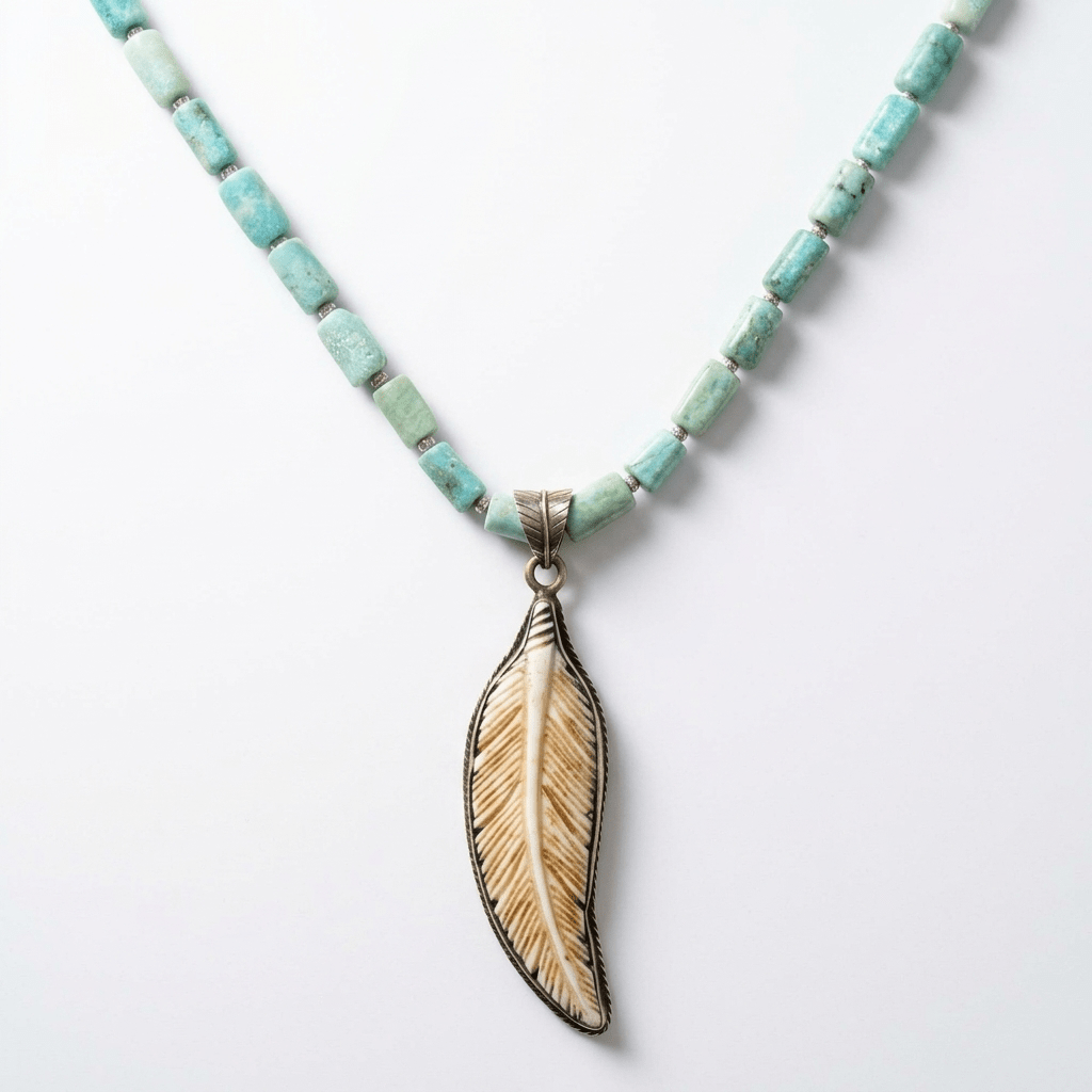 Feather Necklace - Desert Gypsy