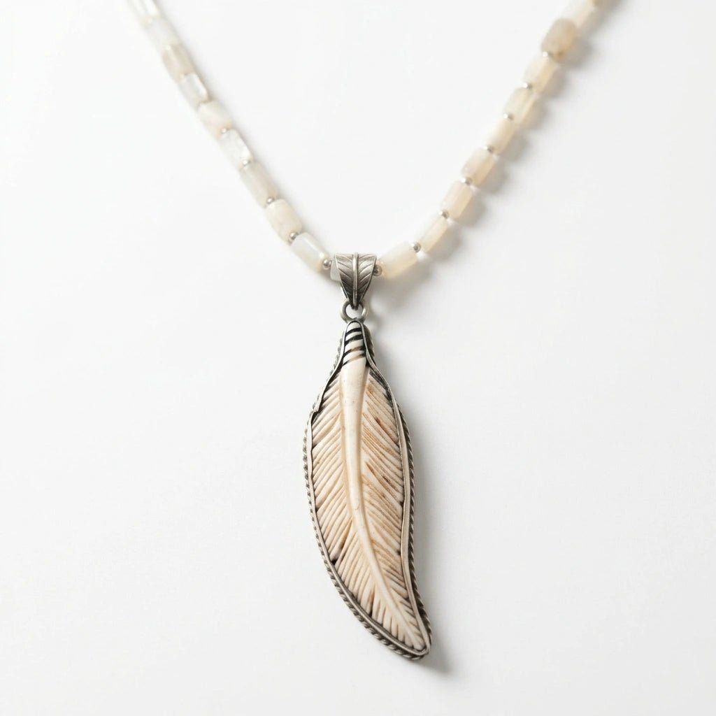 Feather Necklace - Desert Gypsy