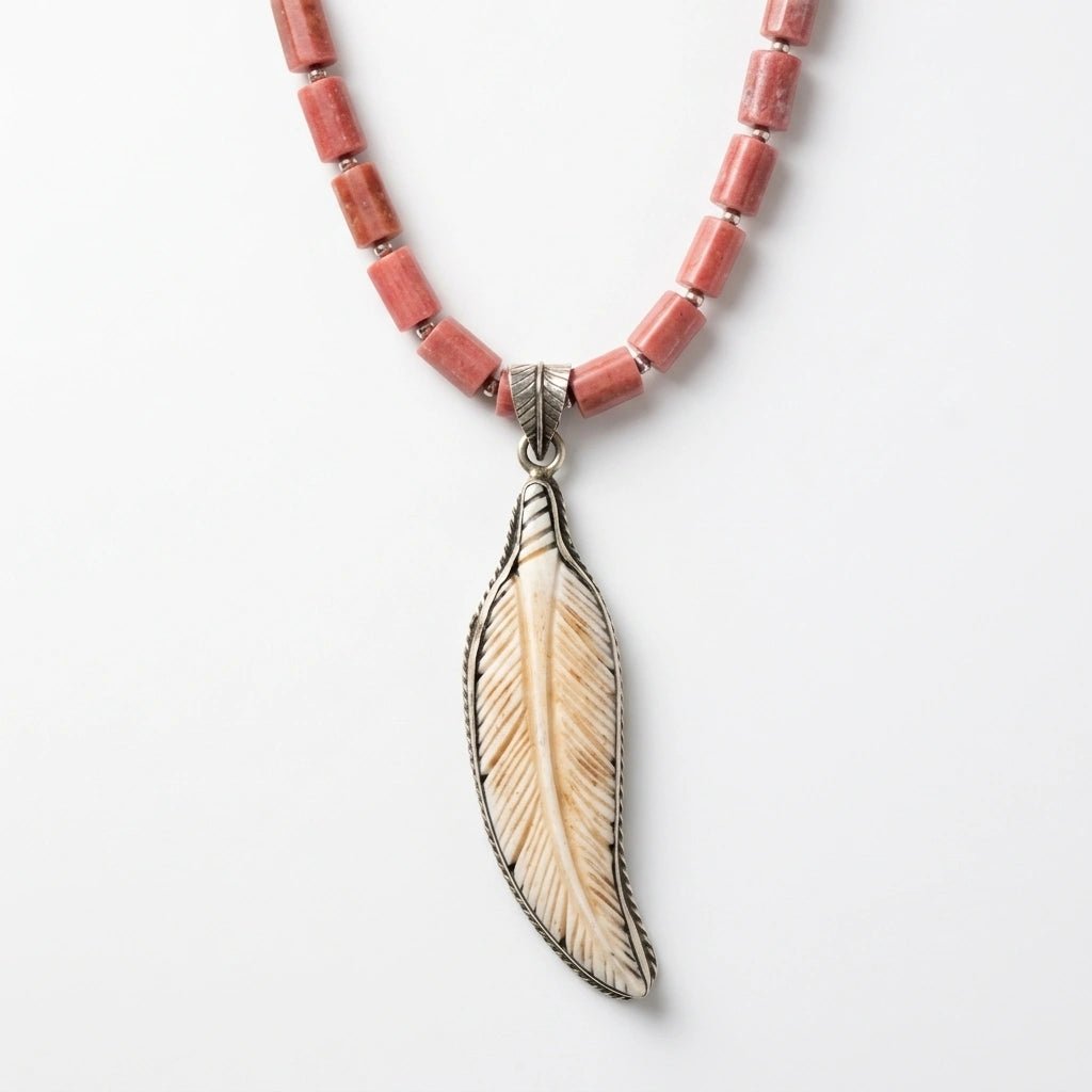 Feather Necklace - Desert Gypsy
