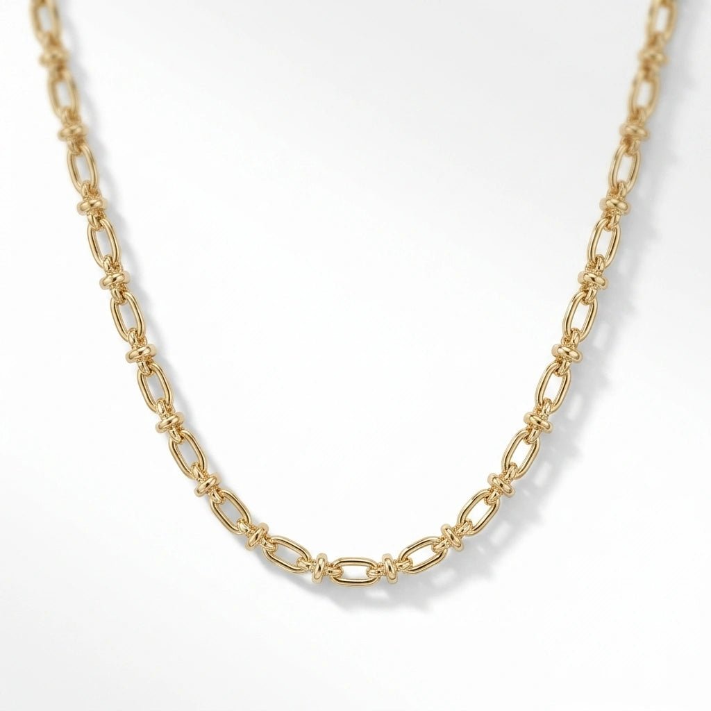 Gold Filled Chain Necklace - Layering Chain Necklace by Desert Gypsy - Desert Gypsy