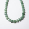 Green Aventurine Beaded Necklace with Star Shaped Beads by Desert Gypsy - Desert Gypsy