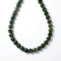 Green Jade Star Beaded Necklace - Natural Gemstone Necklace by Desert Gypsy - Desert Gypsy