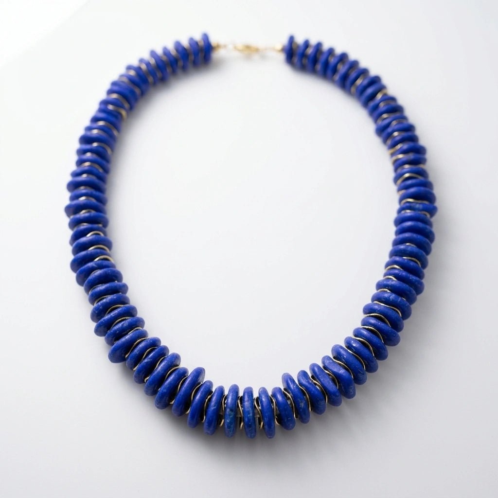 Midnight Horizon Necklace | Blue Statement Necklace - Desert Gypsy