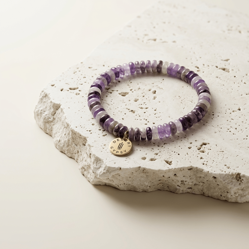 Natural Gemstone Stretch Bracelet | Choose Your Stone - Desert Gypsy