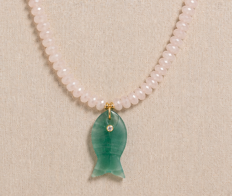 salt-and-stone-necklace-green-agate-rose-quartz