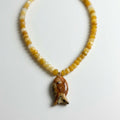 Salt & Stone Necklace – Gemstone Fish Pendant with Faceted Gemstone Beads | Handmade Texas Hill Country Jewelry - Desert Gypsy