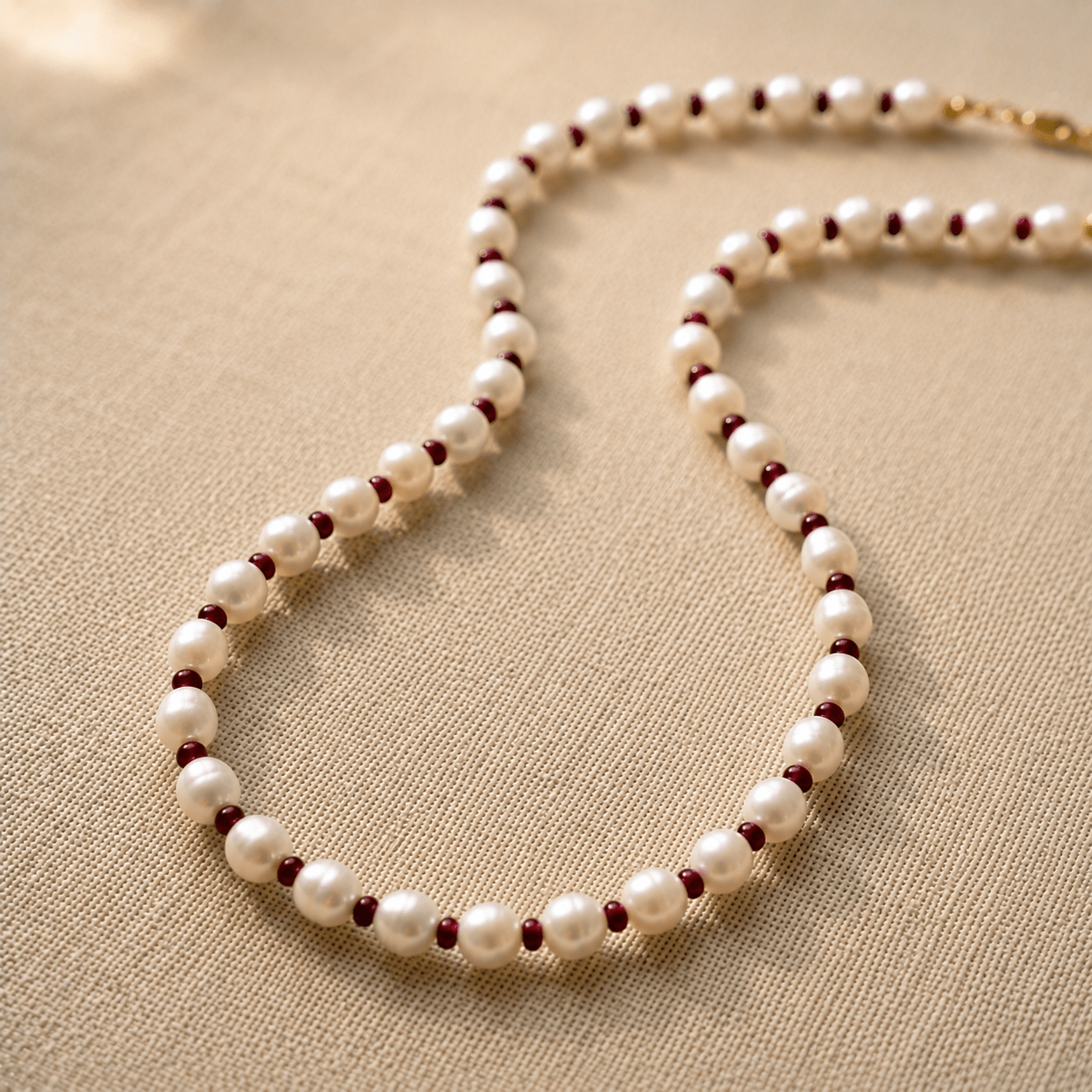 School Spirit Pearl Necklace | Custom Team Colors - Desert Gypsy