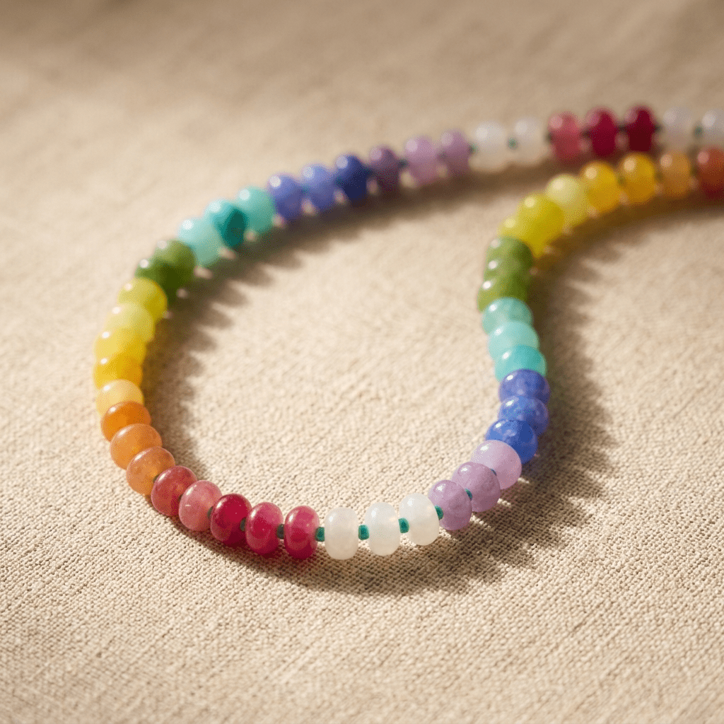 Sunny’s Candy Strand – Multi-Color Jade Necklace - Desert Gypsy